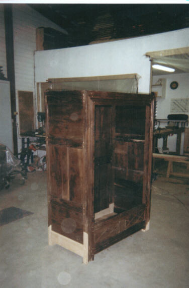 Restauration d'une armoire